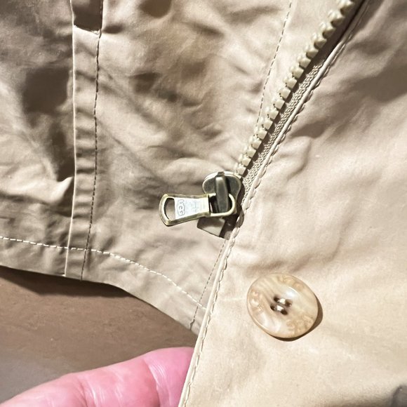 UGG Australia Women's Waxed Cotton Jacket BNWT Beige Size XS - Picture 10 of 16